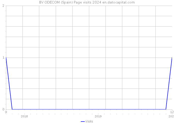 BV ODECOM (Spain) Page visits 2024 