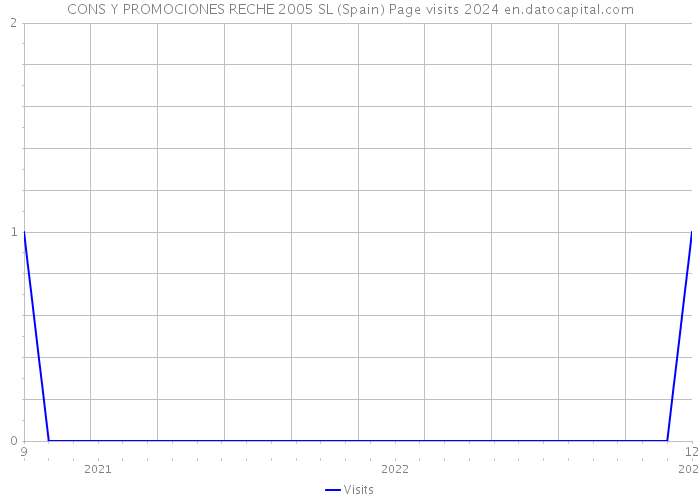 CONS Y PROMOCIONES RECHE 2005 SL (Spain) Page visits 2024 