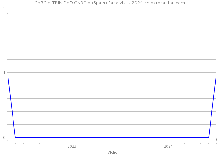 GARCIA TRINIDAD GARCIA (Spain) Page visits 2024 