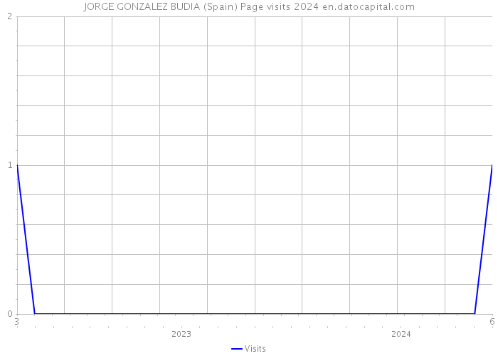 JORGE GONZALEZ BUDIA (Spain) Page visits 2024 