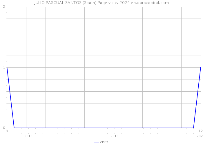 JULIO PASCUAL SANTOS (Spain) Page visits 2024 