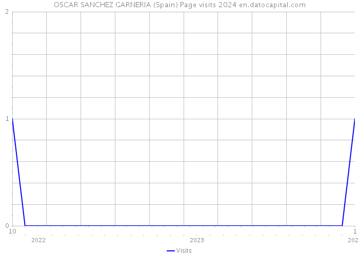 OSCAR SANCHEZ GARNERIA (Spain) Page visits 2024 