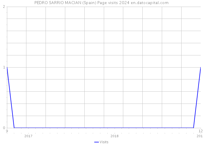 PEDRO SARRIO MACIAN (Spain) Page visits 2024 