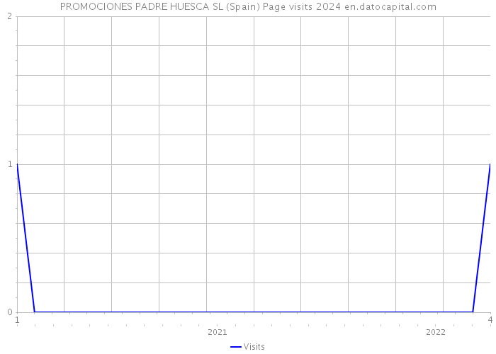 PROMOCIONES PADRE HUESCA SL (Spain) Page visits 2024 