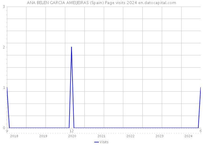 ANA BELEN GARCIA AMEIJEIRAS (Spain) Page visits 2024 