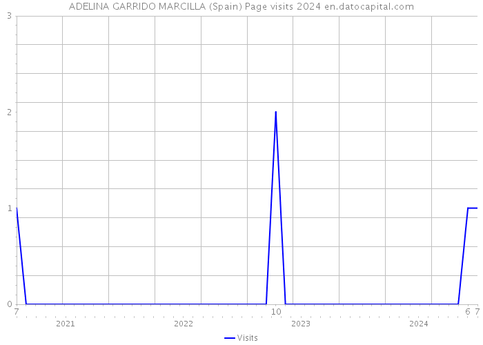 ADELINA GARRIDO MARCILLA (Spain) Page visits 2024 