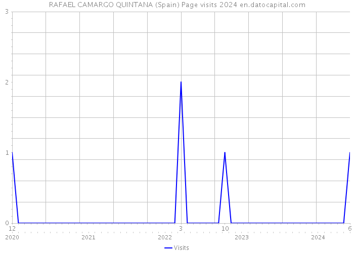 RAFAEL CAMARGO QUINTANA (Spain) Page visits 2024 