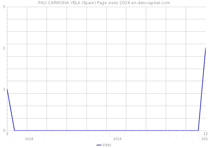 PAU CARMONA VELA (Spain) Page visits 2024 