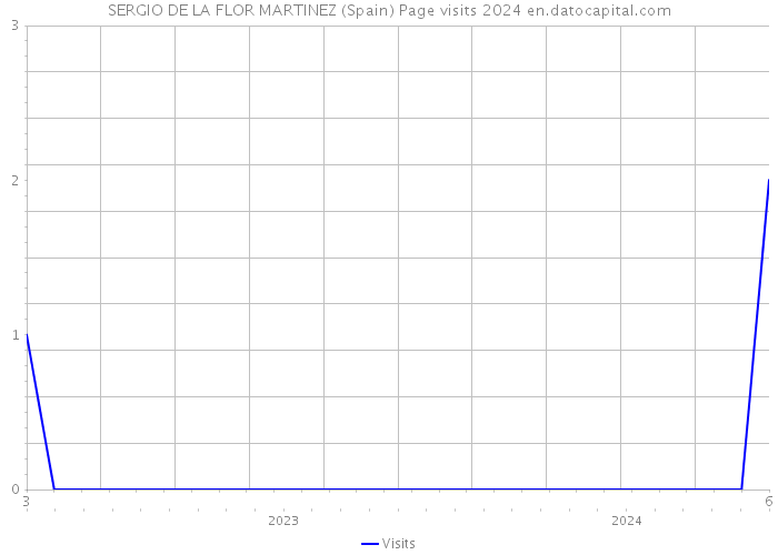 SERGIO DE LA FLOR MARTINEZ (Spain) Page visits 2024 