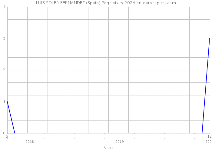 LUIS SOLER FERNANDEZ (Spain) Page visits 2024 