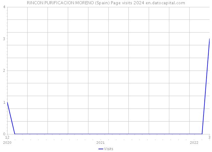 RINCON PURIFICACION MORENO (Spain) Page visits 2024 