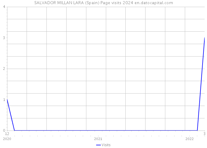SALVADOR MILLAN LARA (Spain) Page visits 2024 