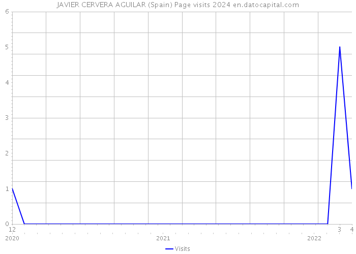 JAVIER CERVERA AGUILAR (Spain) Page visits 2024 