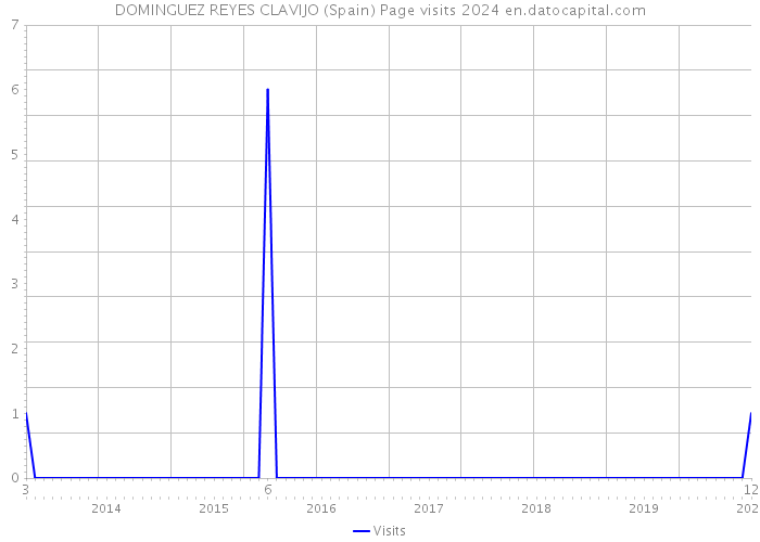 DOMINGUEZ REYES CLAVIJO (Spain) Page visits 2024 