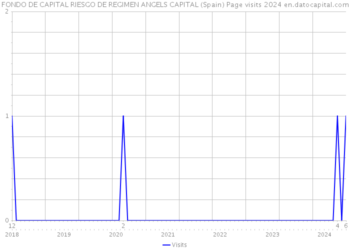 FONDO DE CAPITAL RIESGO DE REGIMEN ANGELS CAPITAL (Spain) Page visits 2024 