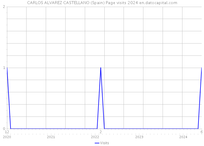 CARLOS ALVAREZ CASTELLANO (Spain) Page visits 2024 