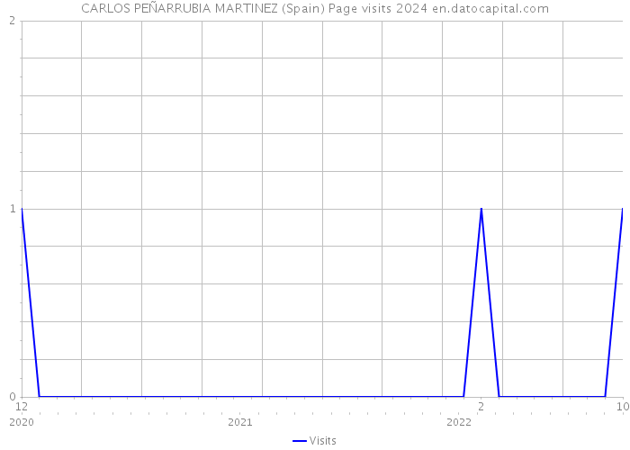 CARLOS PEÑARRUBIA MARTINEZ (Spain) Page visits 2024 