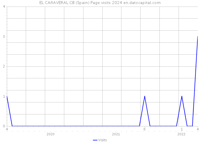 EL CAñAVERAL CB (Spain) Page visits 2024 