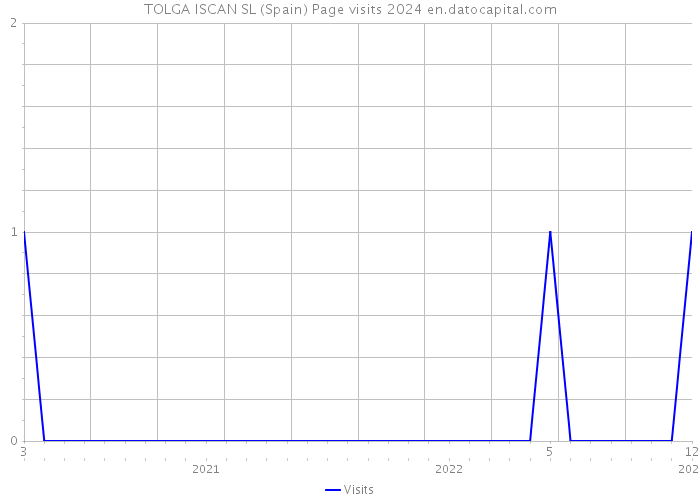 TOLGA ISCAN SL (Spain) Page visits 2024 