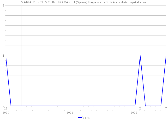 MARIA MERCE MOLINE BOIXAREU (Spain) Page visits 2024 