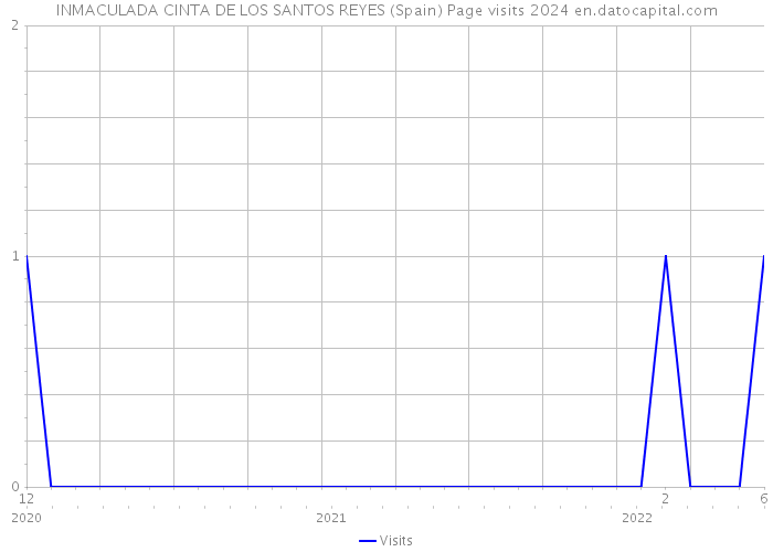 INMACULADA CINTA DE LOS SANTOS REYES (Spain) Page visits 2024 