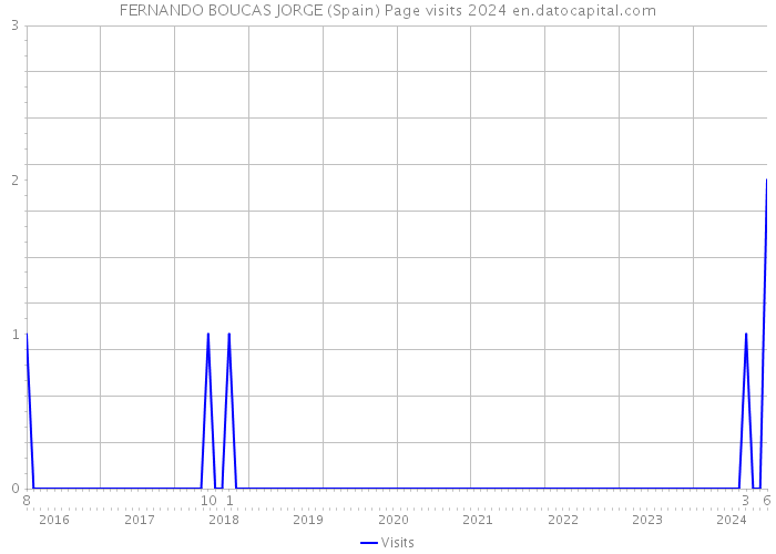 FERNANDO BOUCAS JORGE (Spain) Page visits 2024 