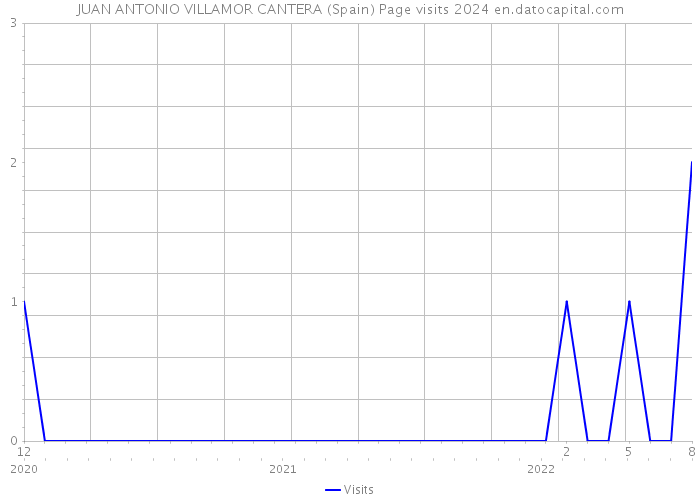 JUAN ANTONIO VILLAMOR CANTERA (Spain) Page visits 2024 