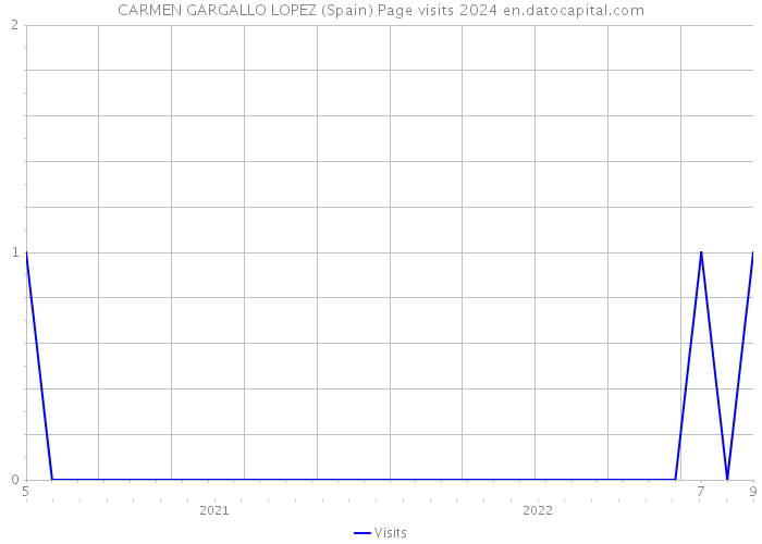 CARMEN GARGALLO LOPEZ (Spain) Page visits 2024 