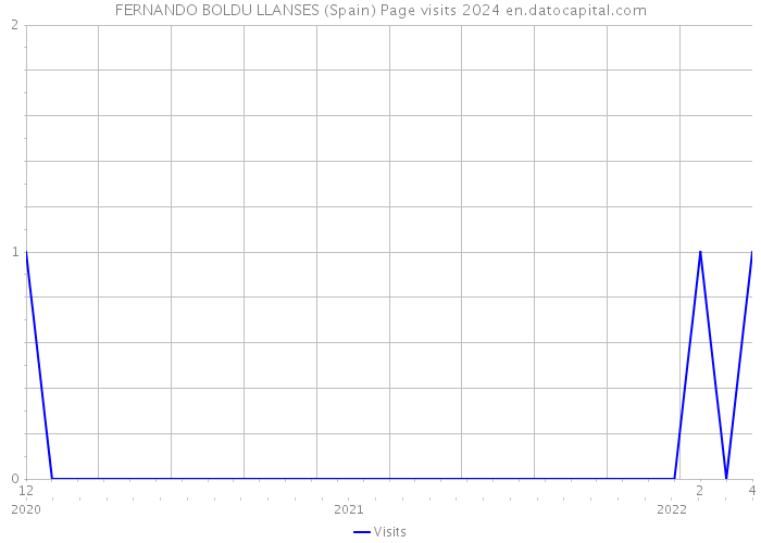FERNANDO BOLDU LLANSES (Spain) Page visits 2024 