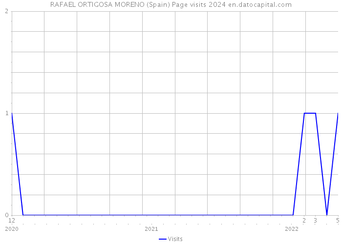 RAFAEL ORTIGOSA MORENO (Spain) Page visits 2024 