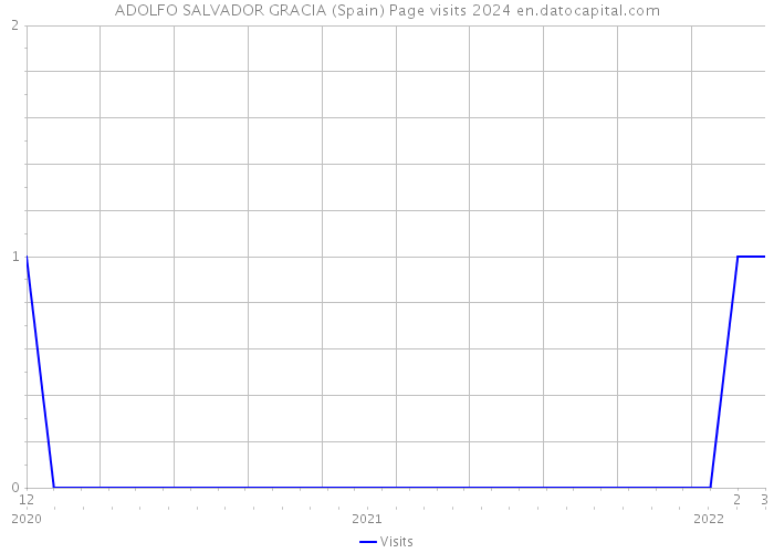 ADOLFO SALVADOR GRACIA (Spain) Page visits 2024 