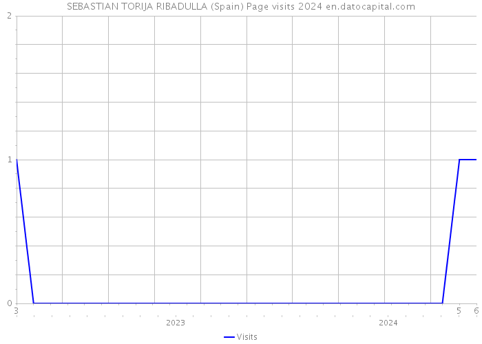 SEBASTIAN TORIJA RIBADULLA (Spain) Page visits 2024 