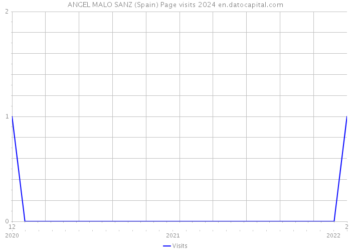 ANGEL MALO SANZ (Spain) Page visits 2024 