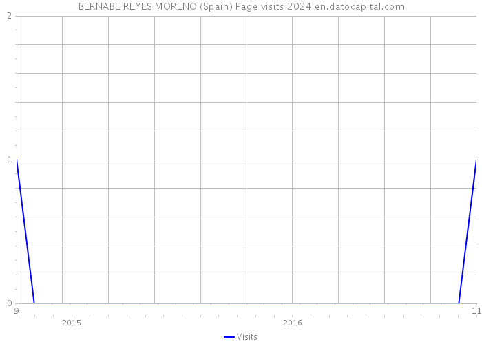 BERNABE REYES MORENO (Spain) Page visits 2024 