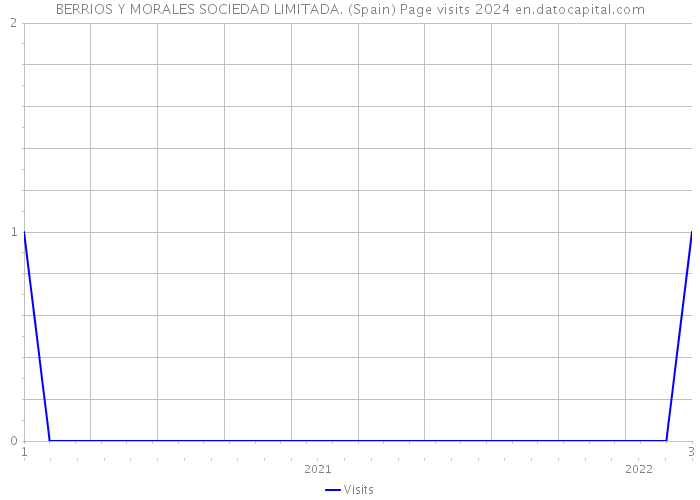 BERRIOS Y MORALES SOCIEDAD LIMITADA. (Spain) Page visits 2024 