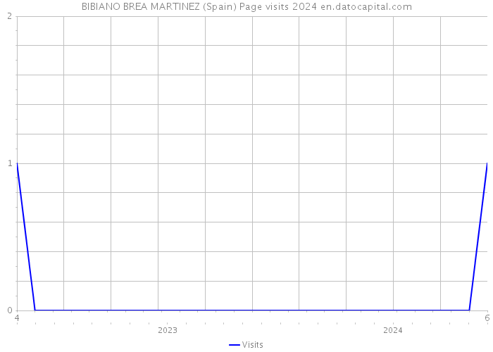 BIBIANO BREA MARTINEZ (Spain) Page visits 2024 
