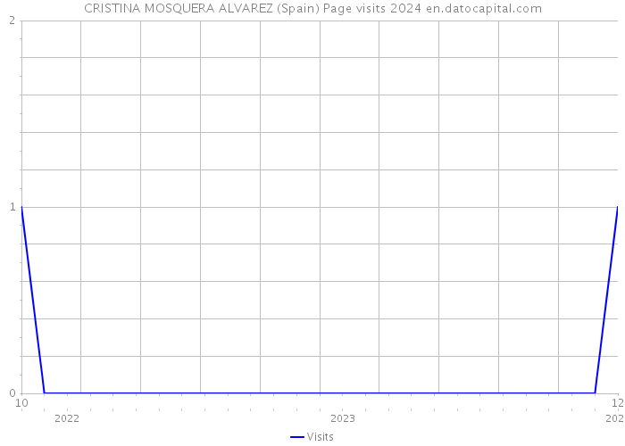 CRISTINA MOSQUERA ALVAREZ (Spain) Page visits 2024 