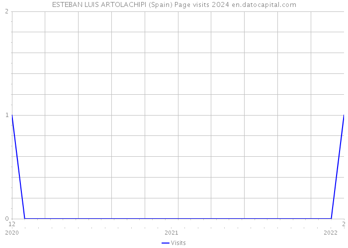 ESTEBAN LUIS ARTOLACHIPI (Spain) Page visits 2024 