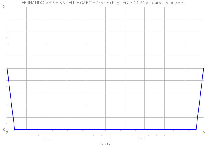 FERNANDO MARIA VALIENTE GARCIA (Spain) Page visits 2024 