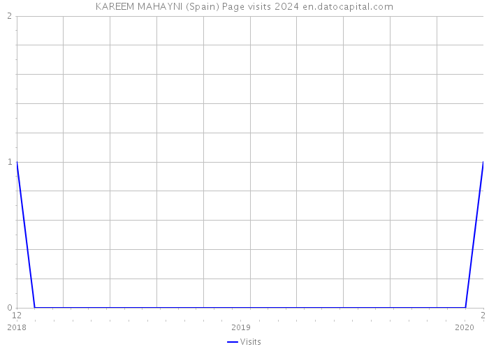 KAREEM MAHAYNI (Spain) Page visits 2024 