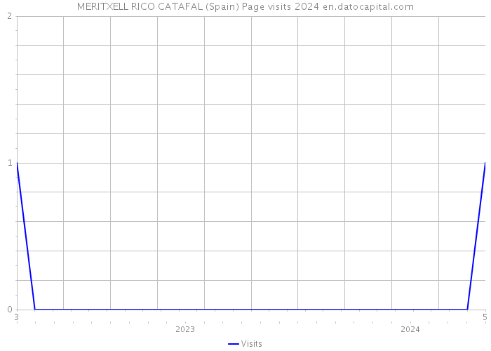 MERITXELL RICO CATAFAL (Spain) Page visits 2024 