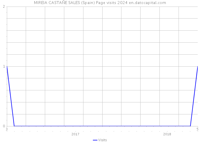MIREIA CASTAÑE SALES (Spain) Page visits 2024 