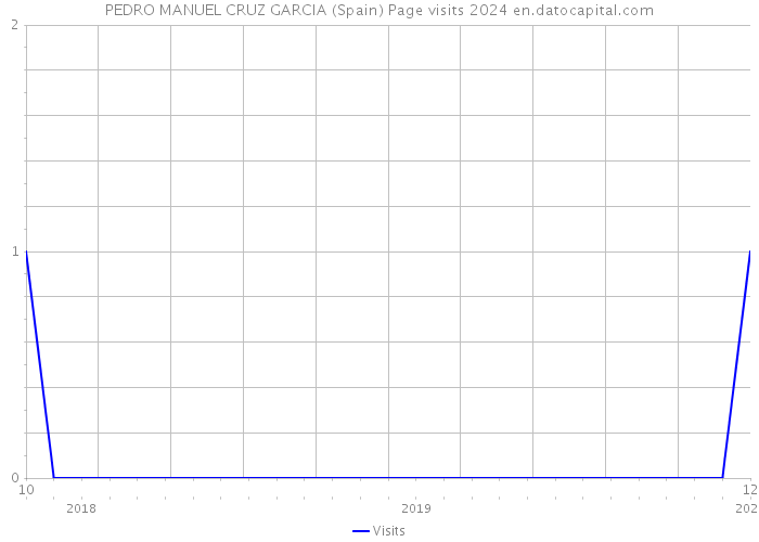 PEDRO MANUEL CRUZ GARCIA (Spain) Page visits 2024 