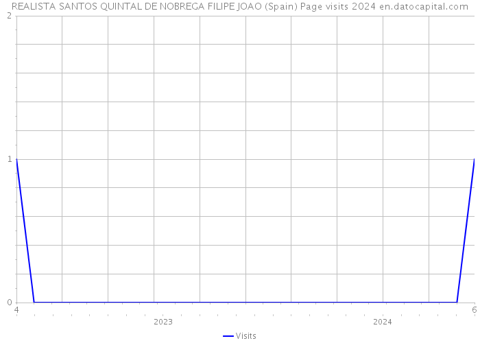 REALISTA SANTOS QUINTAL DE NOBREGA FILIPE JOAO (Spain) Page visits 2024 