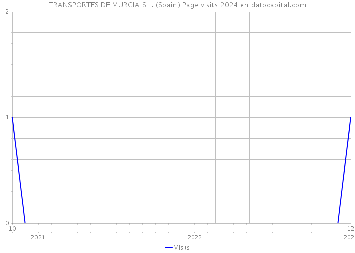 TRANSPORTES DE MURCIA S.L. (Spain) Page visits 2024 