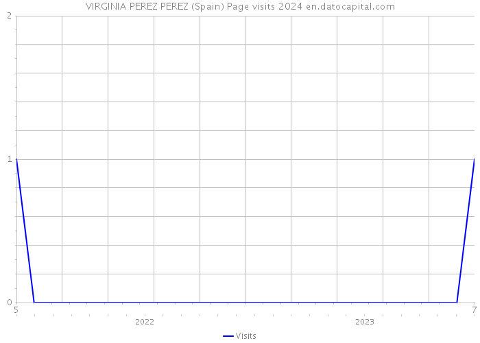 VIRGINIA PEREZ PEREZ (Spain) Page visits 2024 