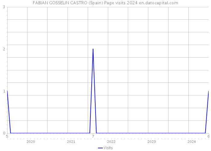 FABIAN GOSSELIN CASTRO (Spain) Page visits 2024 