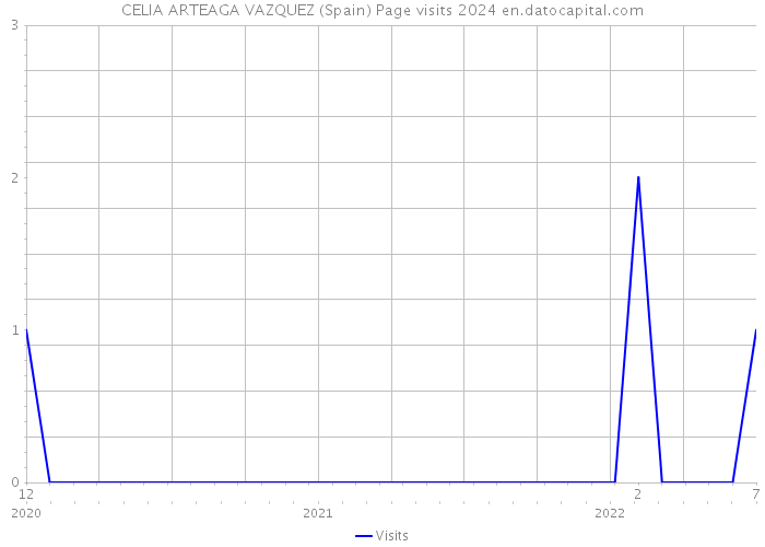 CELIA ARTEAGA VAZQUEZ (Spain) Page visits 2024 