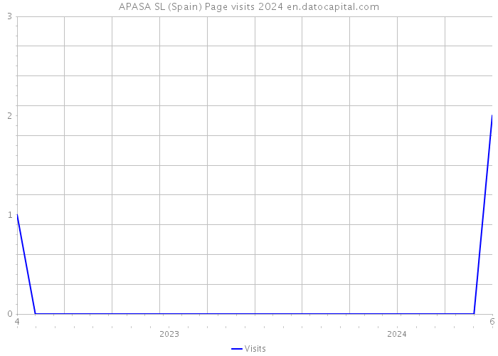 APASA SL (Spain) Page visits 2024 