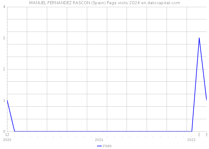 MANUEL FERNANDEZ RASCON (Spain) Page visits 2024 